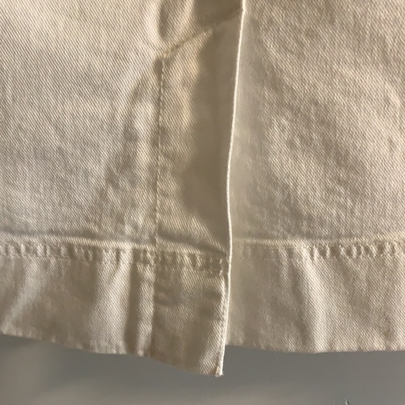 Cute cotton blend white skirt - Picture 4 of 4